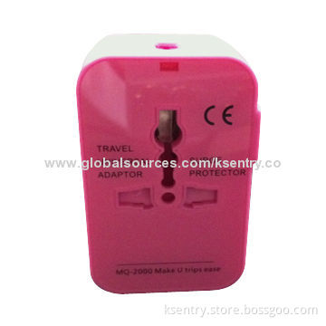 Universal Dual USB Travel Adapter for Worldwide Use